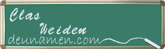 Clas Weiden Visitenkarte